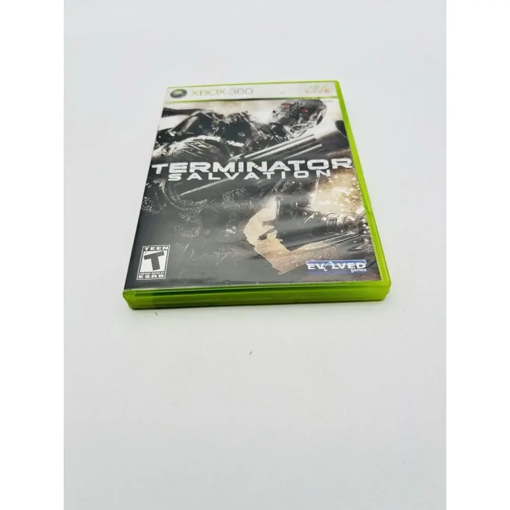 Terminator Salvation Xbox 360 Action Shooter Game CIB Complete Tested Works VG